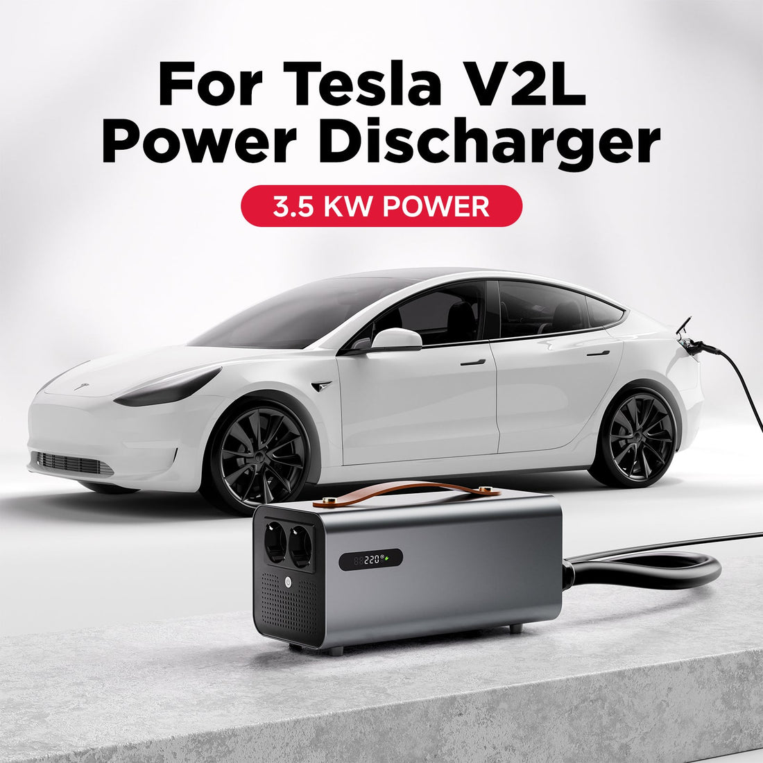 Tesla V2L Discharge Device: The Ultimate Charging Solution for Your Tesla Electric Vehicle Power Share