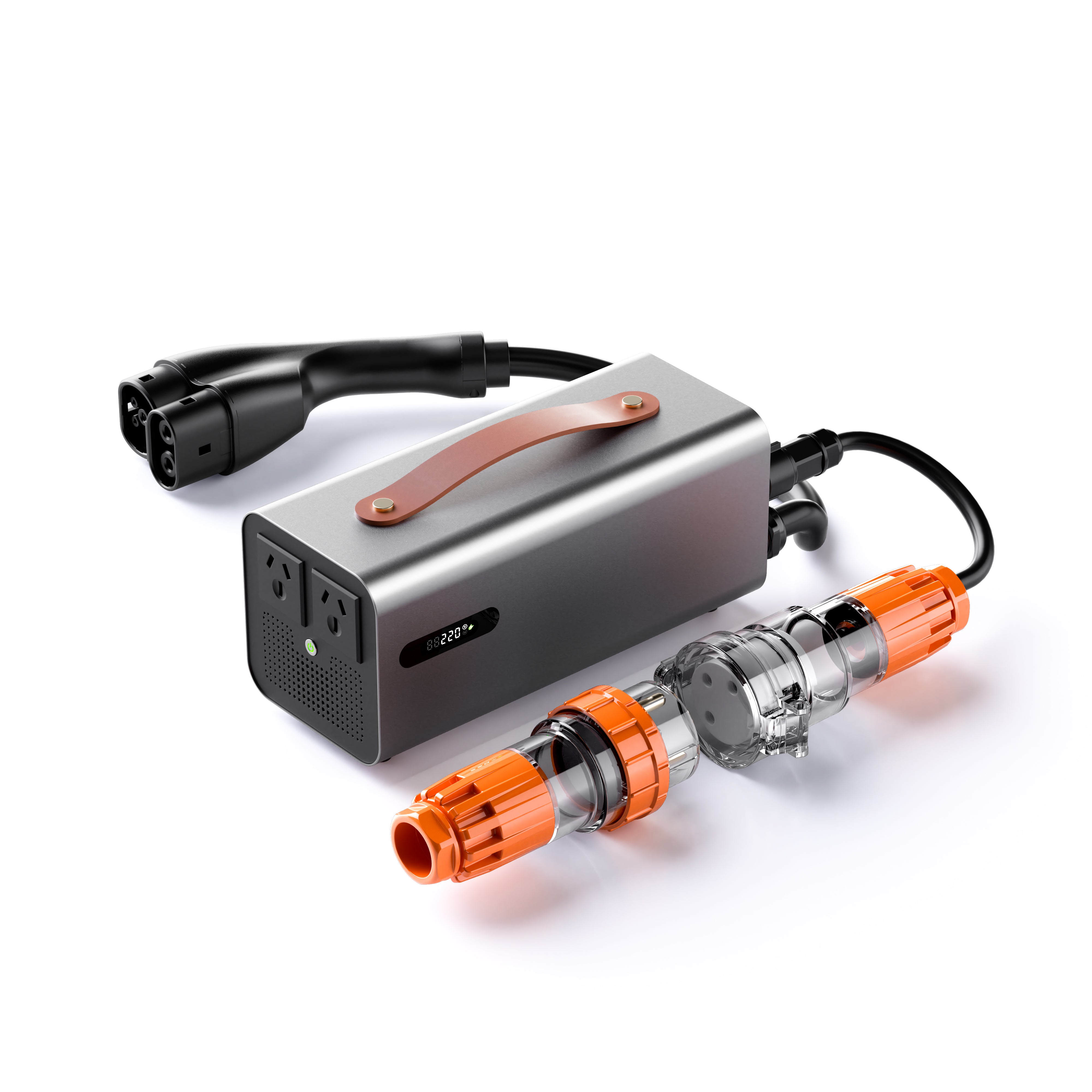 Tesla V2L Discharge, 3.5KW 5KW V2L Discharge Gun for Tesla ,Power Share Device Factory Sales