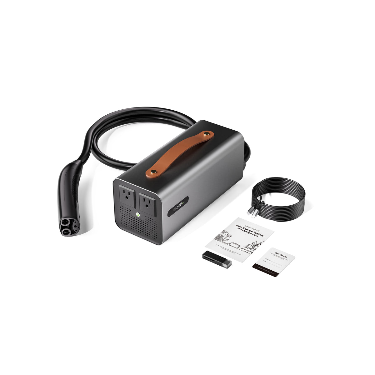 Tesla V2L Discharge, 3.5KW 5KW V2L Discharge Gun for Tesla ,Power Share Device Factory Sales