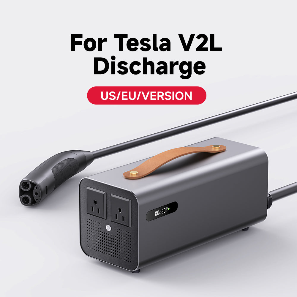 Tesla V2L Discharge, 3.5KW 5KW V2L Discharge Gun for Tesla ,Power Share Device Factory Sales